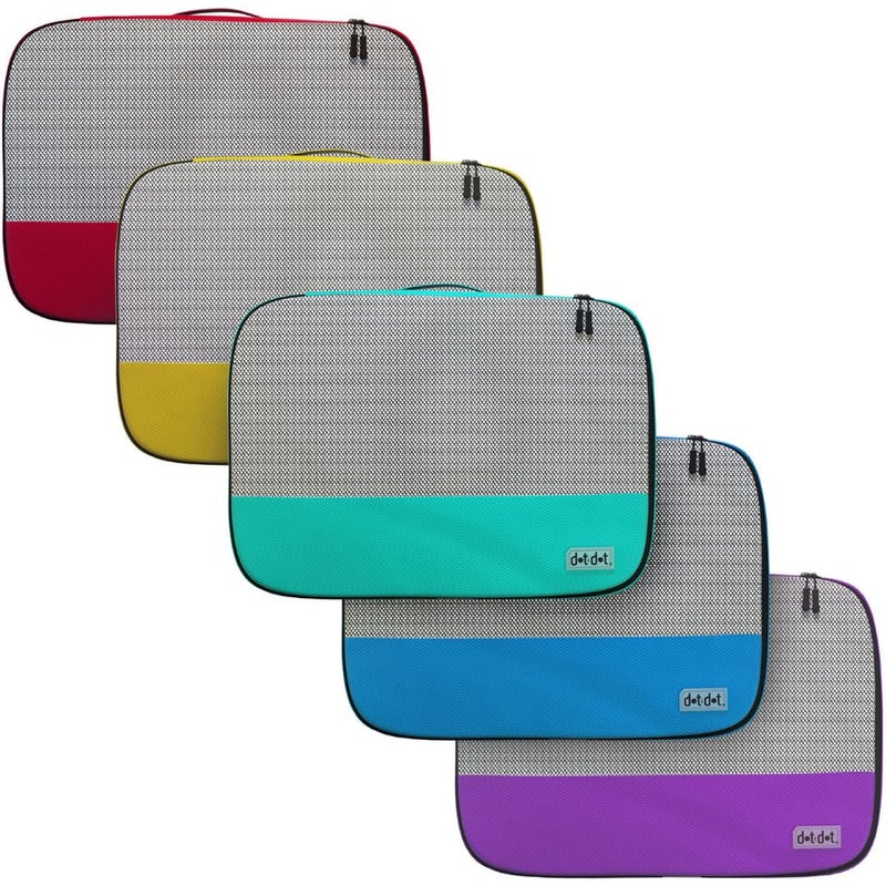 Dot&Dot Small Packing Cubes for Suitcases - 5 Pcs Set - Travel Organizer Bags for Carry-On Luggage - Image 5